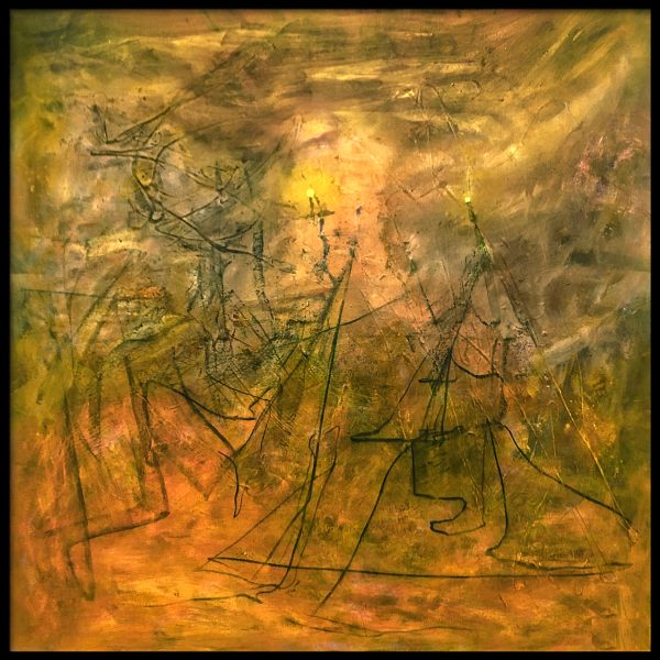 Nick Gade Art - Final communication with the higher place